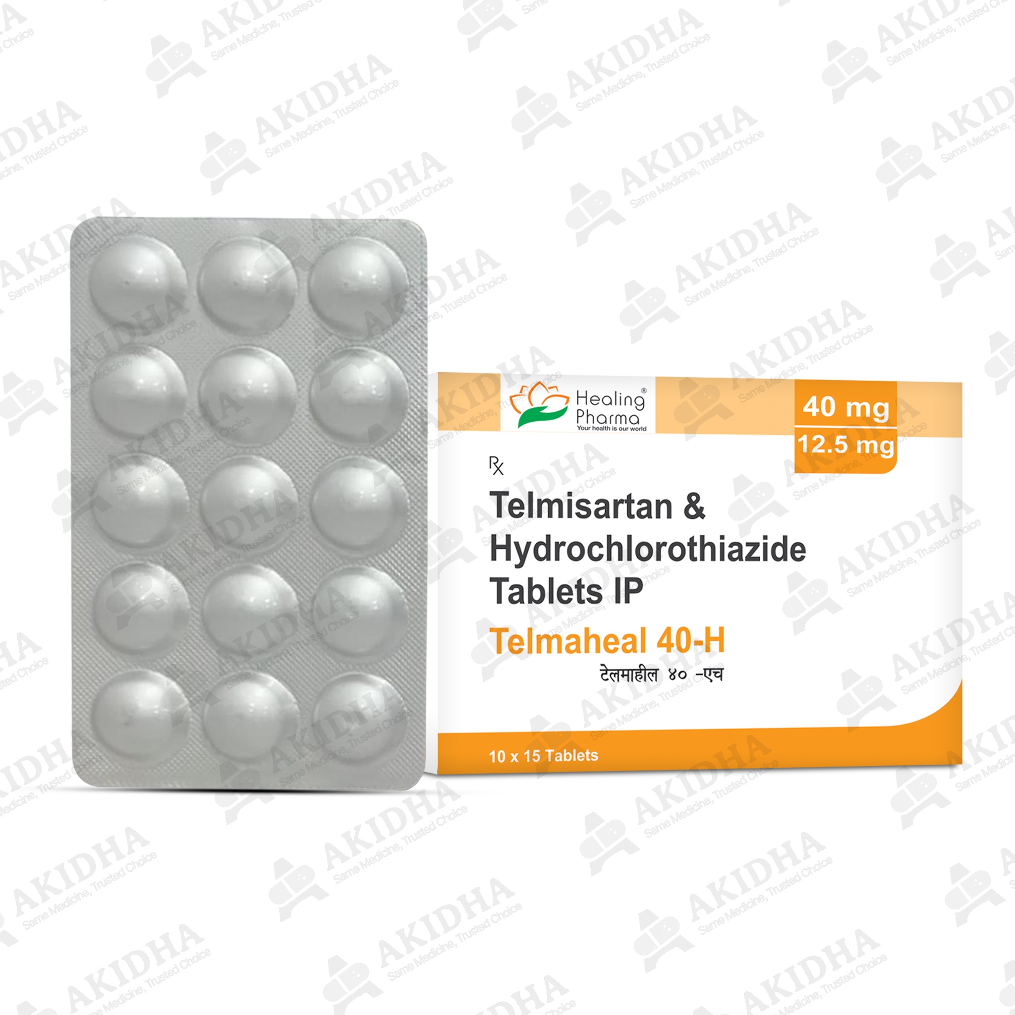 Telmaheal 40 H Tablet 15
